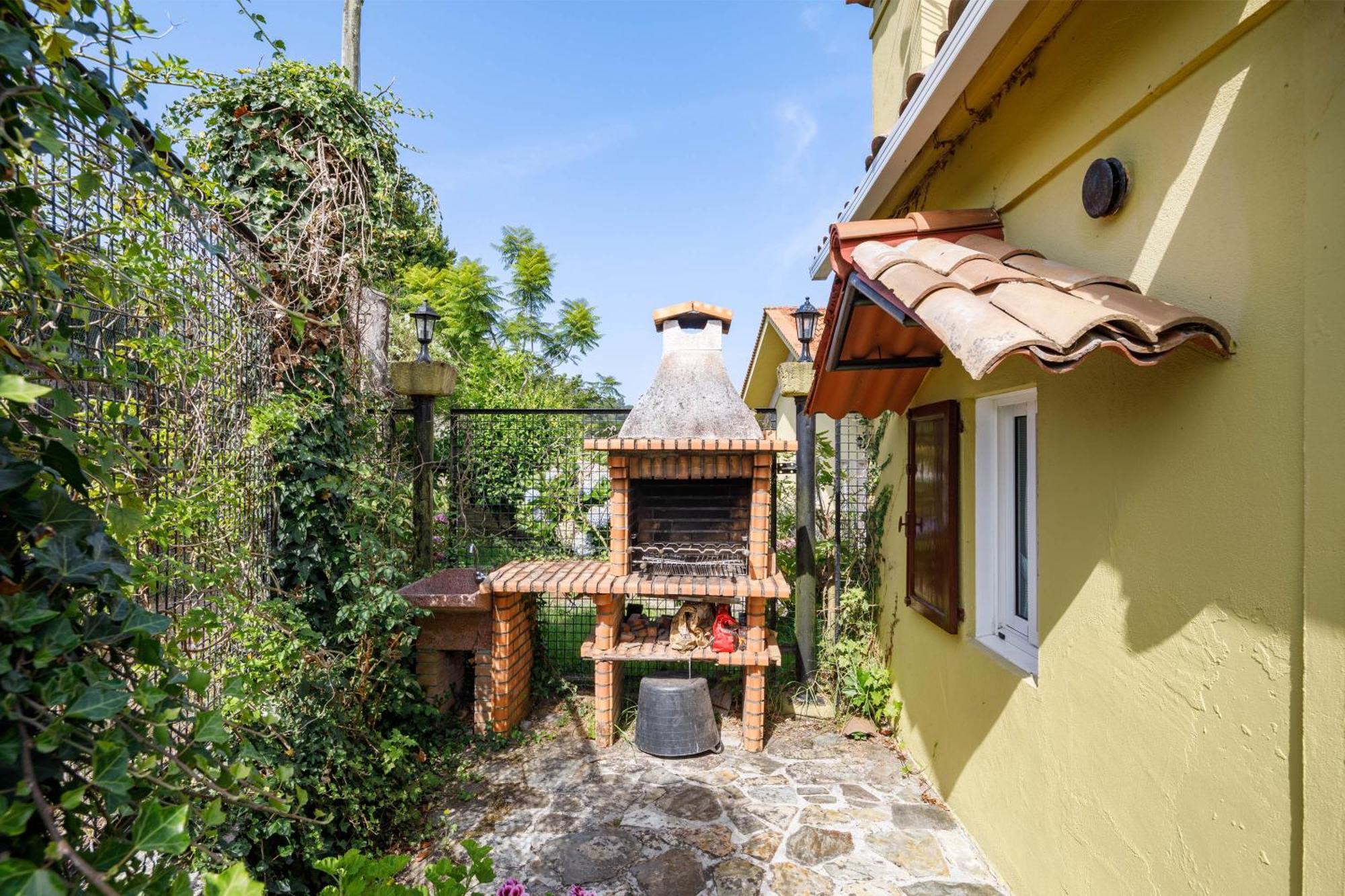 Casa Vieje De Bueu Villa Exteriör bild